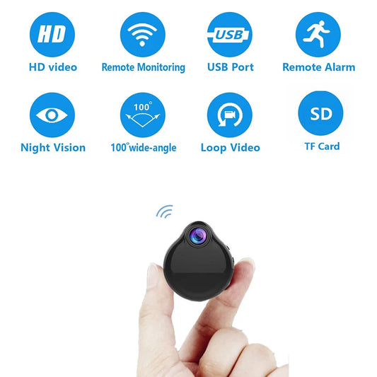 H13B 1080P Mini Wifi Camera HD Video Recorder Body Cam Night Vision Motion Sensor Phone Remote IP Surveillance Secret Camcorder