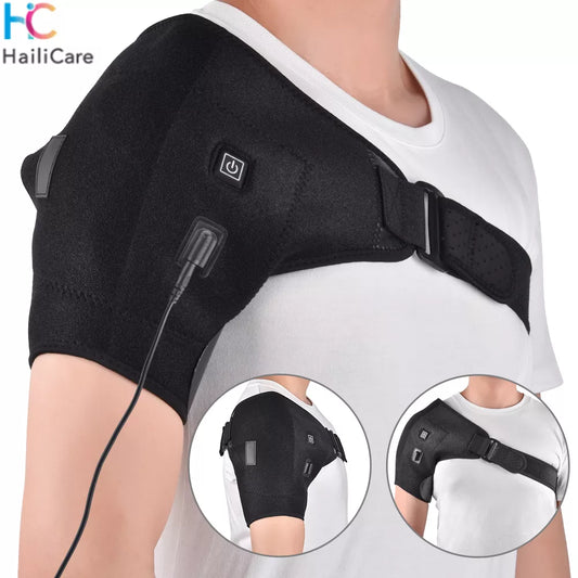 Heat Therapy Shoulder Brace Adjustable Belt