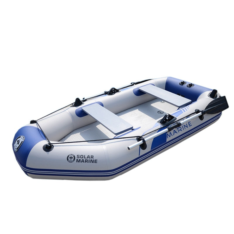 Solar Marine 2.6 M 3 Person PVC Inflatable floating Boat with Accessories
