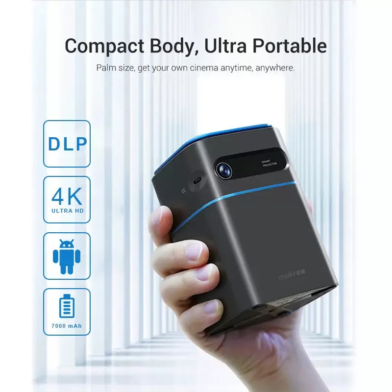 MiNi Smart Android DLP LED Bluetooth Projector
