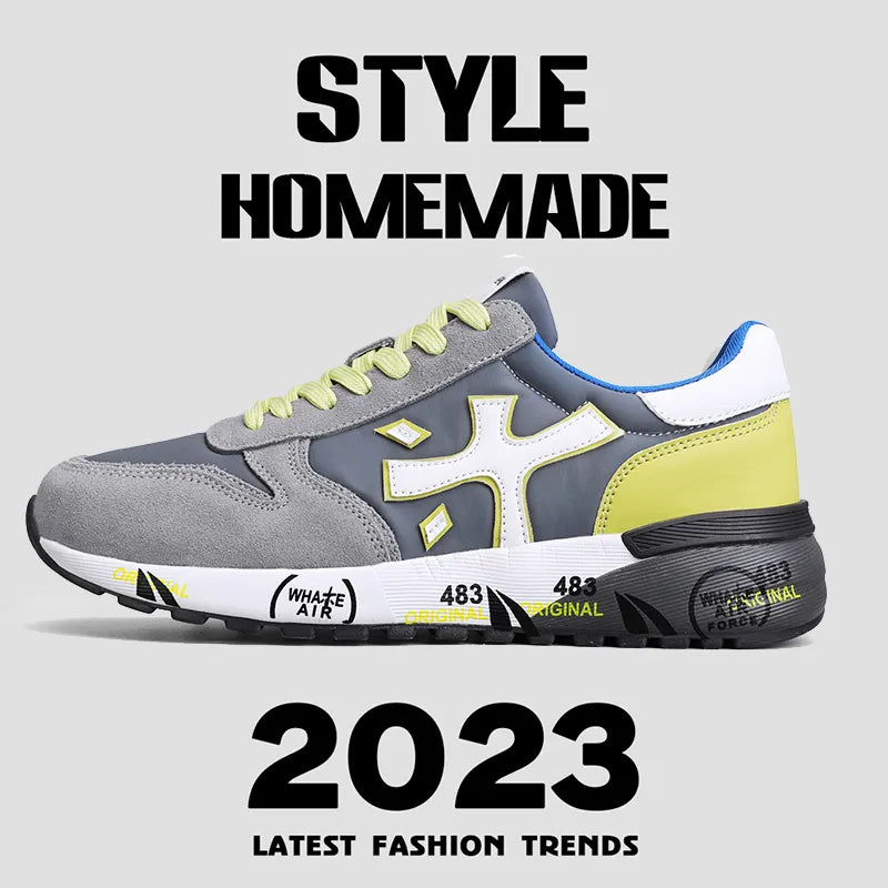 NEW 2023 Luxury Men Casual Sneakers Sports Running Shoes Breathable Lightweight Comfortable Athletic Trainers Sneakers Footwear