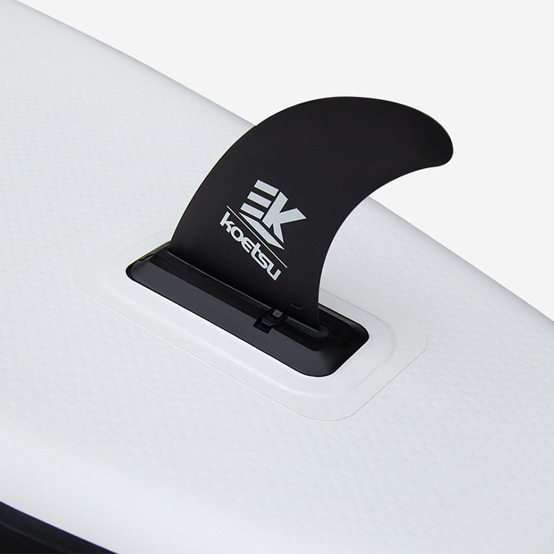 KOETSU Inflatable Surfboard  with Aluminum Paddle, Foot Rope, Fin, Backpack, Repair kit