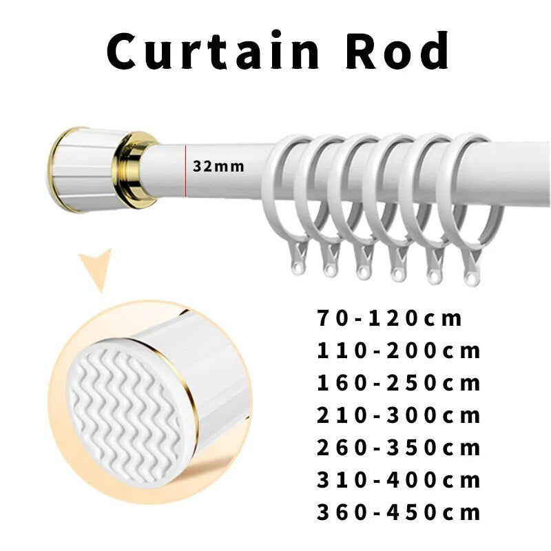 Adjustable Long Curtain Rod