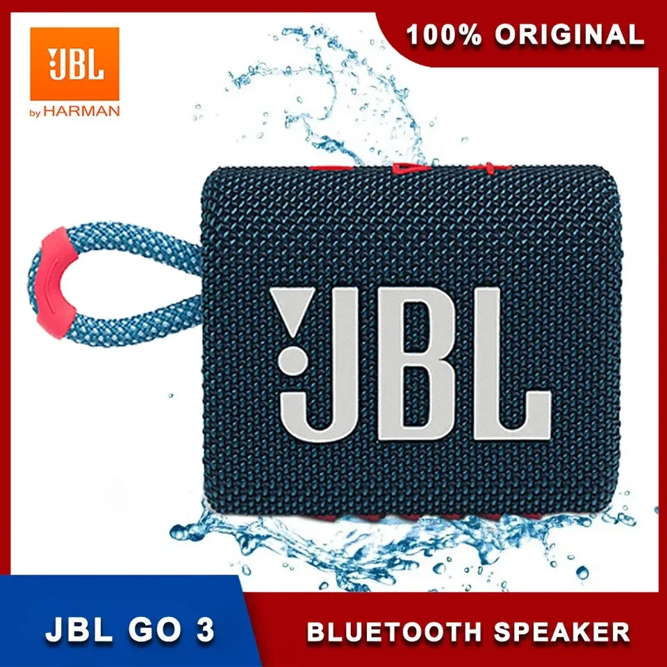 Original JBL GO 3 Wireless Bluetooth Speaker