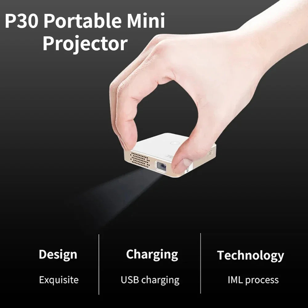 P30 DLP Mini Portable Projector