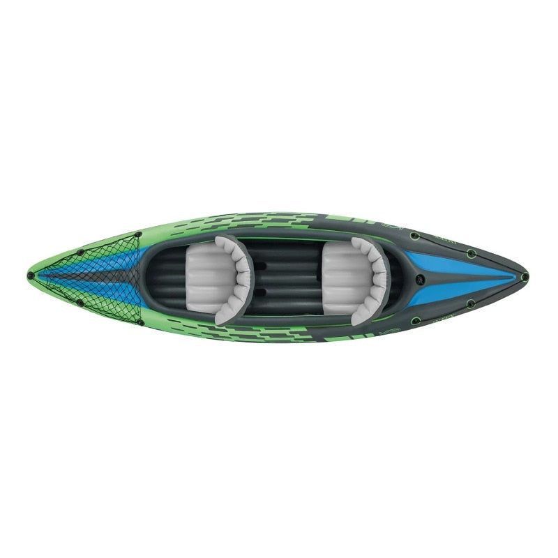 Intex Challenger K2 Inflatable Surfboard with Oars and Hand Pump