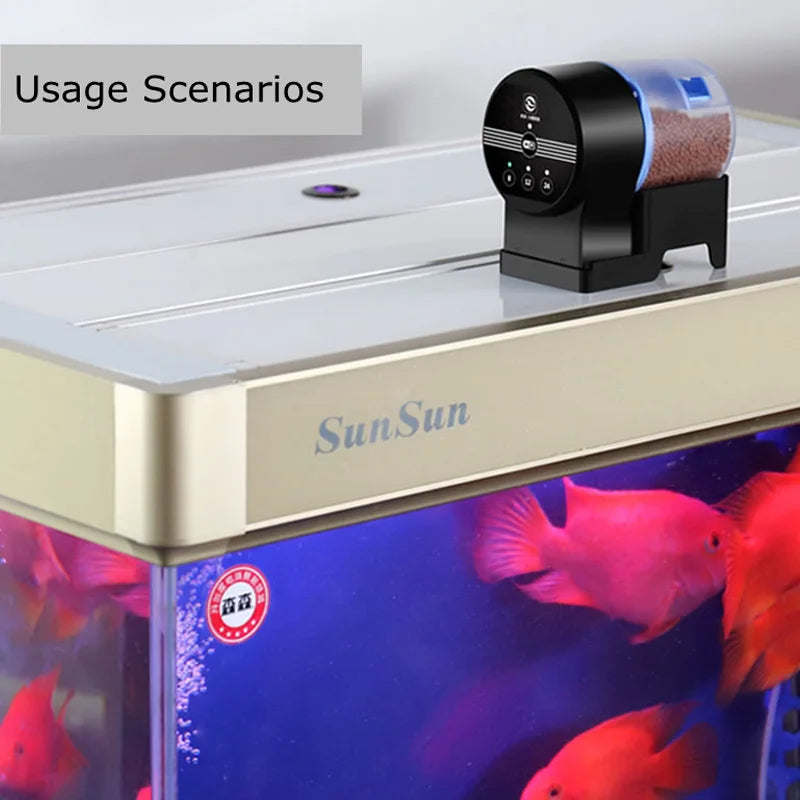 Auto Fish Feeder with Smart Timer