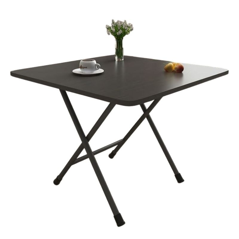 Modern Black Dining Portable Table