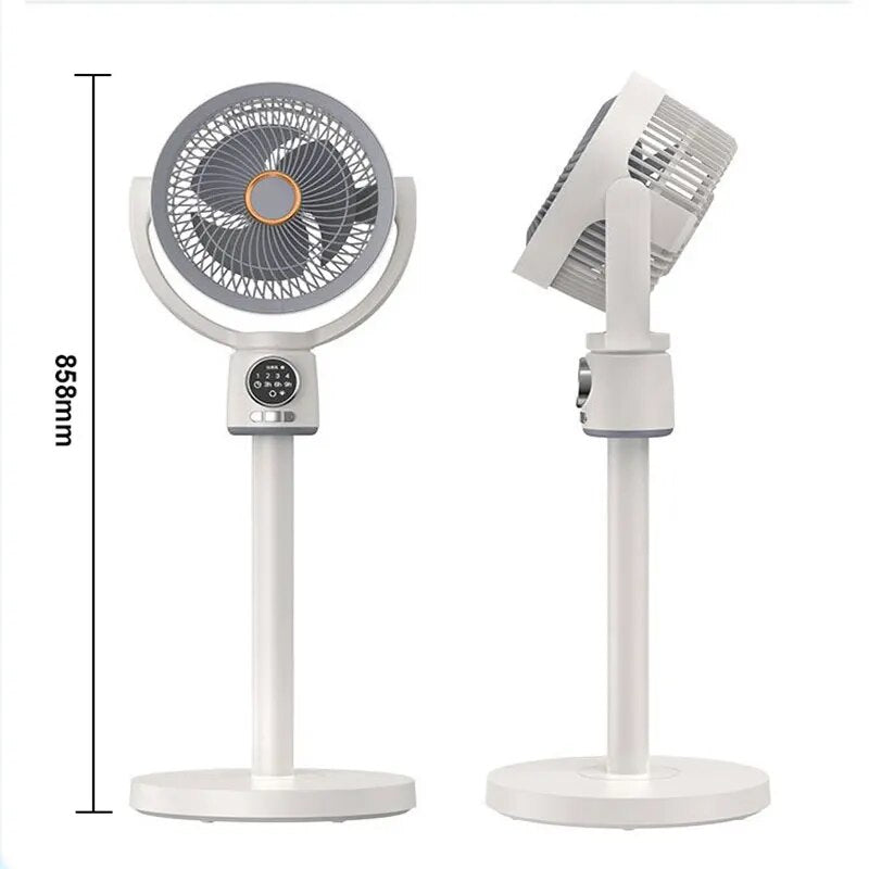 Electric Floor Stand Circulating Cooling Fan With Remote