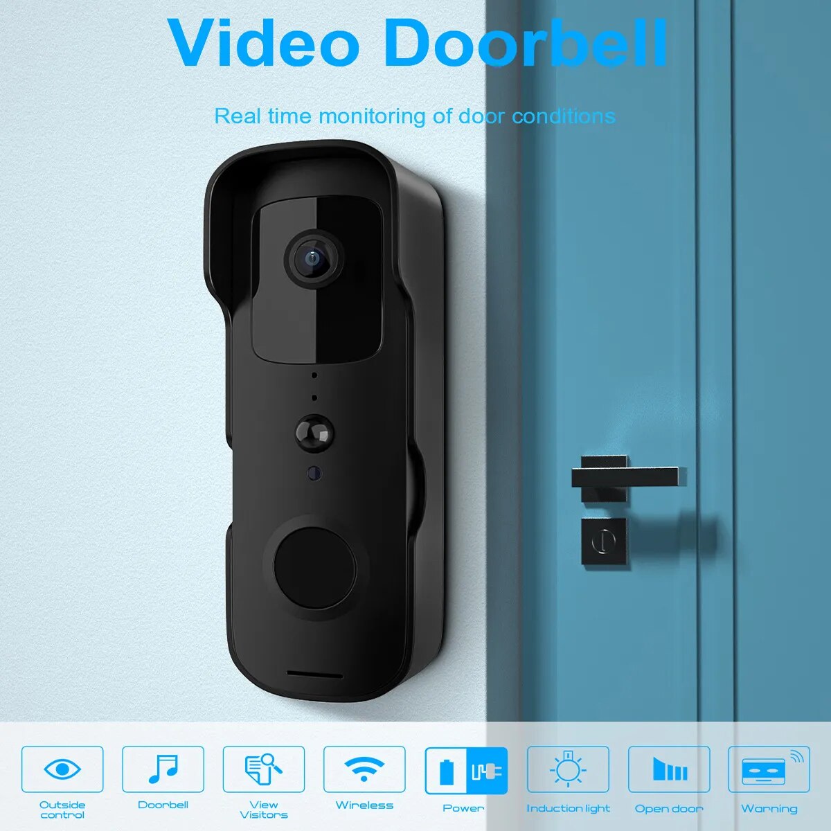 Tuya App Smart Home PIR Video Doorbell