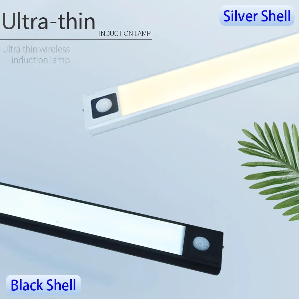 Ultra-thin LED Light Cabinet Lighting PIR Motion Sensor