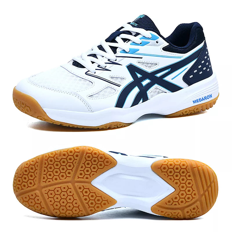 2022 New Brand Mens Badminton Shoes Spring Lightweight Volleyball Sneakers Men Lace Up Breathable Badminton Trainers Sneakers