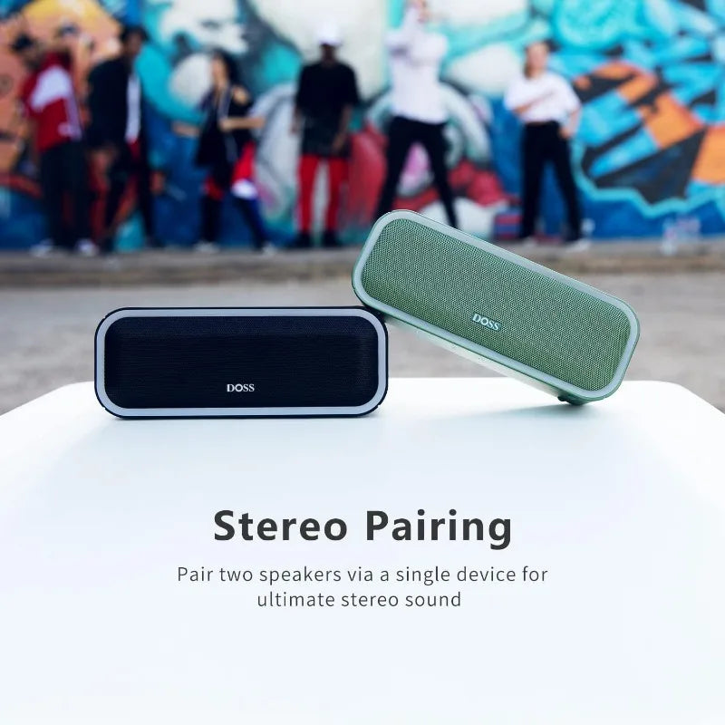 Bluetooth Speaker Sound Box Pro+ Wireless Pairing Speaker with 24W Stereo Sound