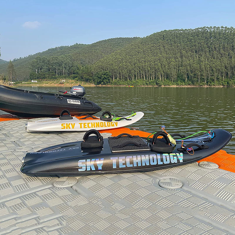 Electric 10kw High Speed jet with 3 Tail Motorized Surfboards