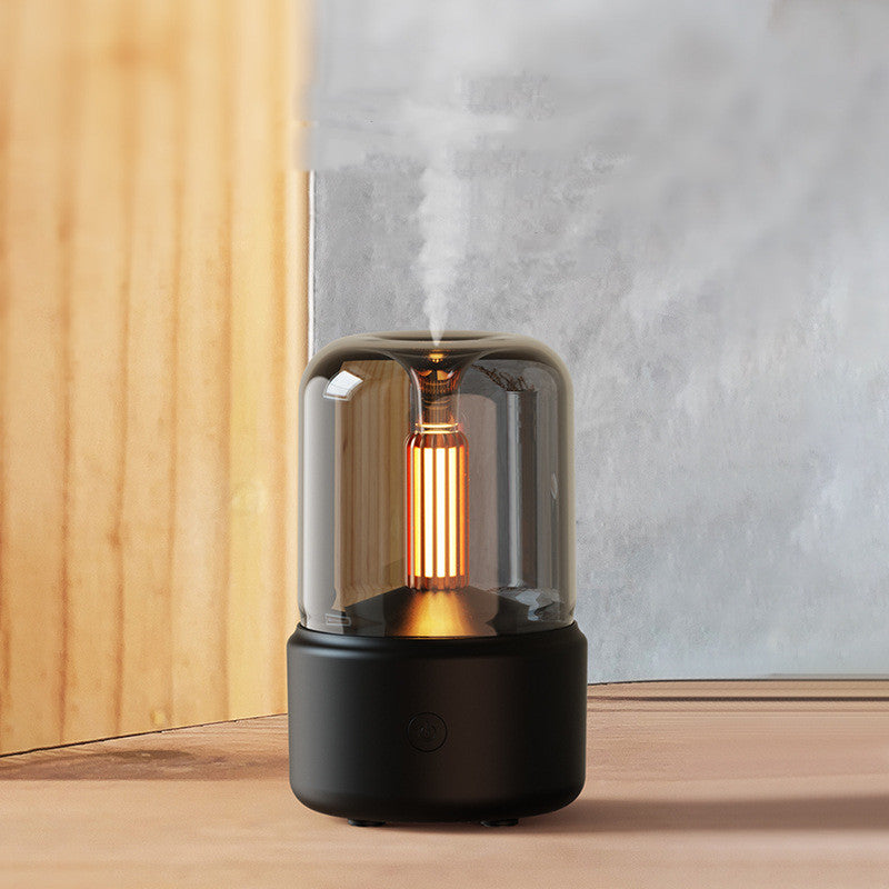 Light Humidifier Candlelight Diffuser