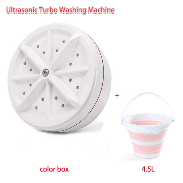 Portable Turbo Ultrasonic Washing Machine
