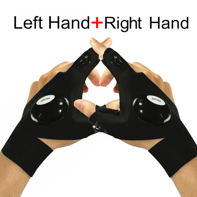 Waterproof LED Gloves