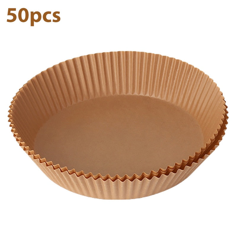 Kitchen Air Fryer Paper Special air paper accesories Baking Oil-proof Paper for Household Barbecue Plate Food Oven fryer papers