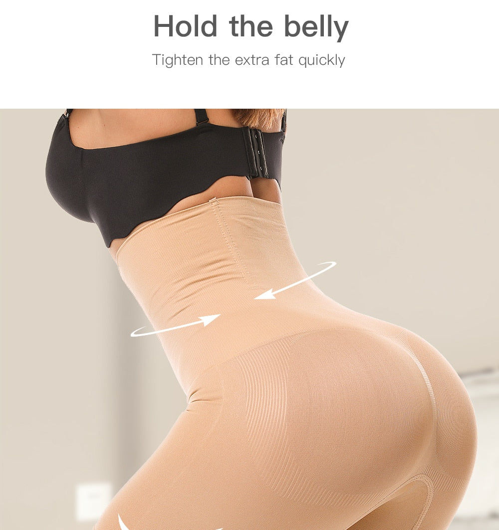 Butt Lifter Seamless Waist Trainer Body Shaper Shapewear Women High Tummy Control Pants Belly Slimming Push Up Underwear Pants