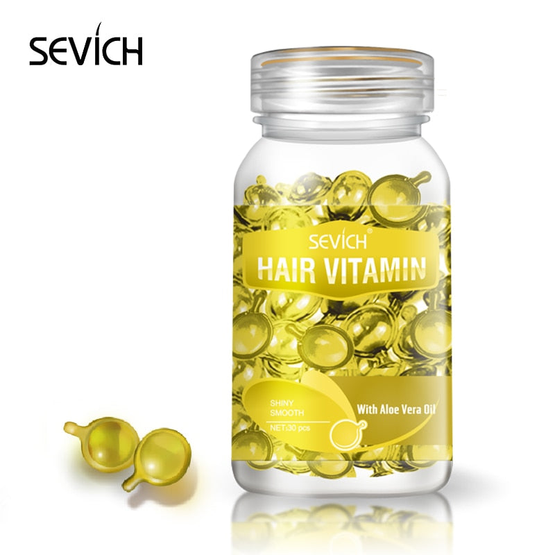 Sevich Smooth Silky Hair Vitamin Capsule Keratin Complex Oil Hair Care