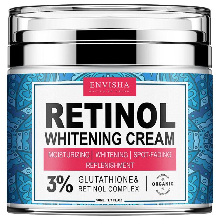 ENVISHA Neck Retinol Face Vitamin Collagen Hyaluronic Acid Whitening Cream
