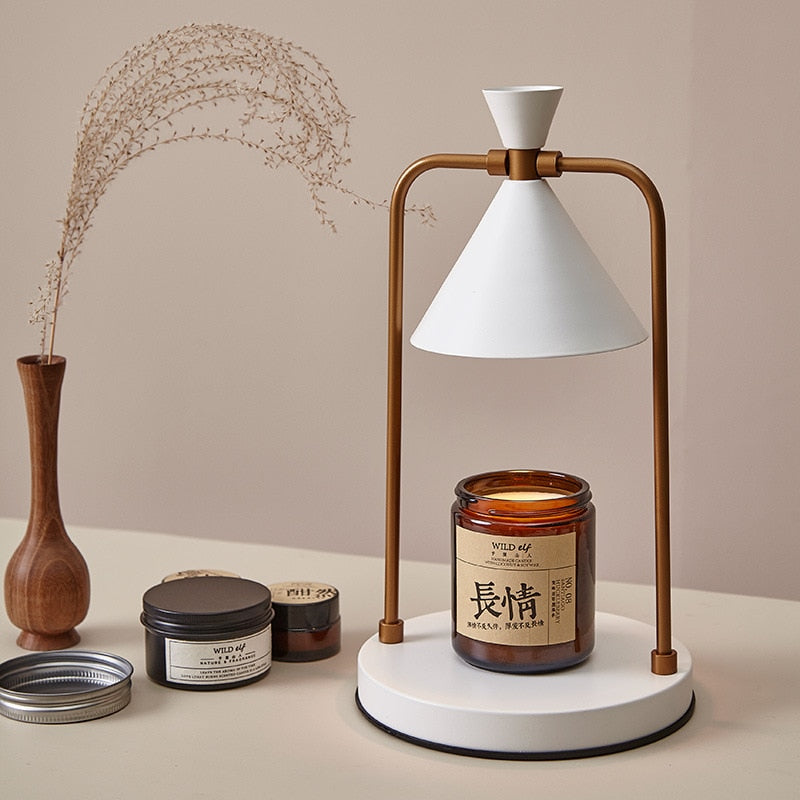 Candle Melting Waxing Burner Aromatherapy Lamp Table Lamp