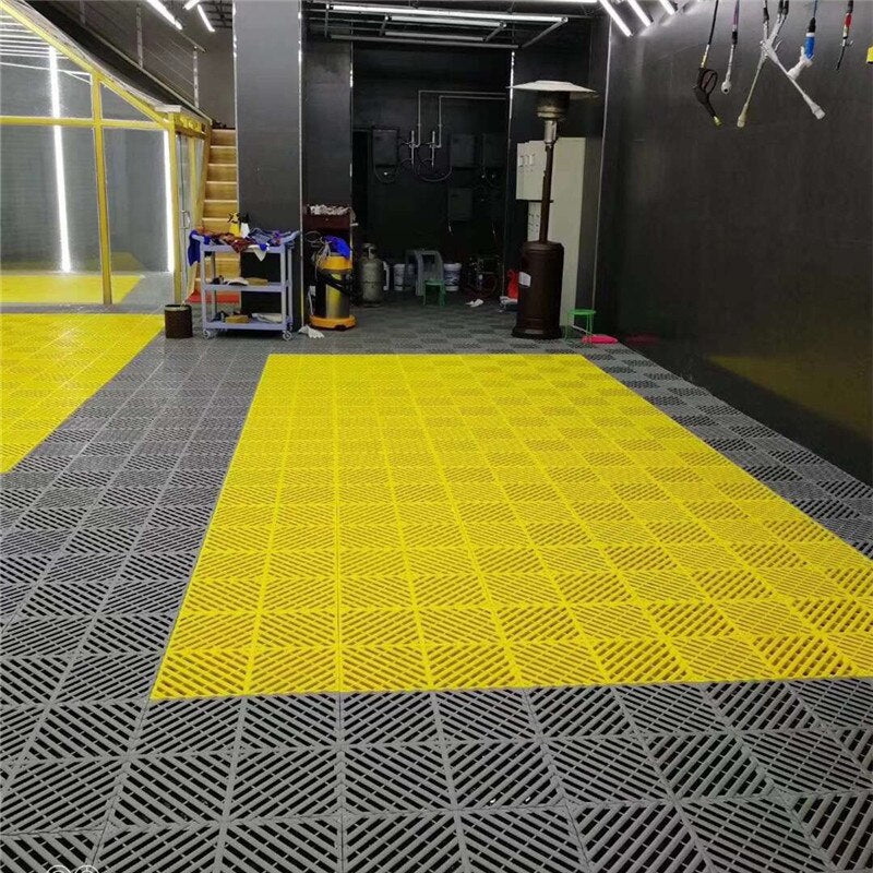 Garage Floor 40x40x1.8cm Plastic Mats