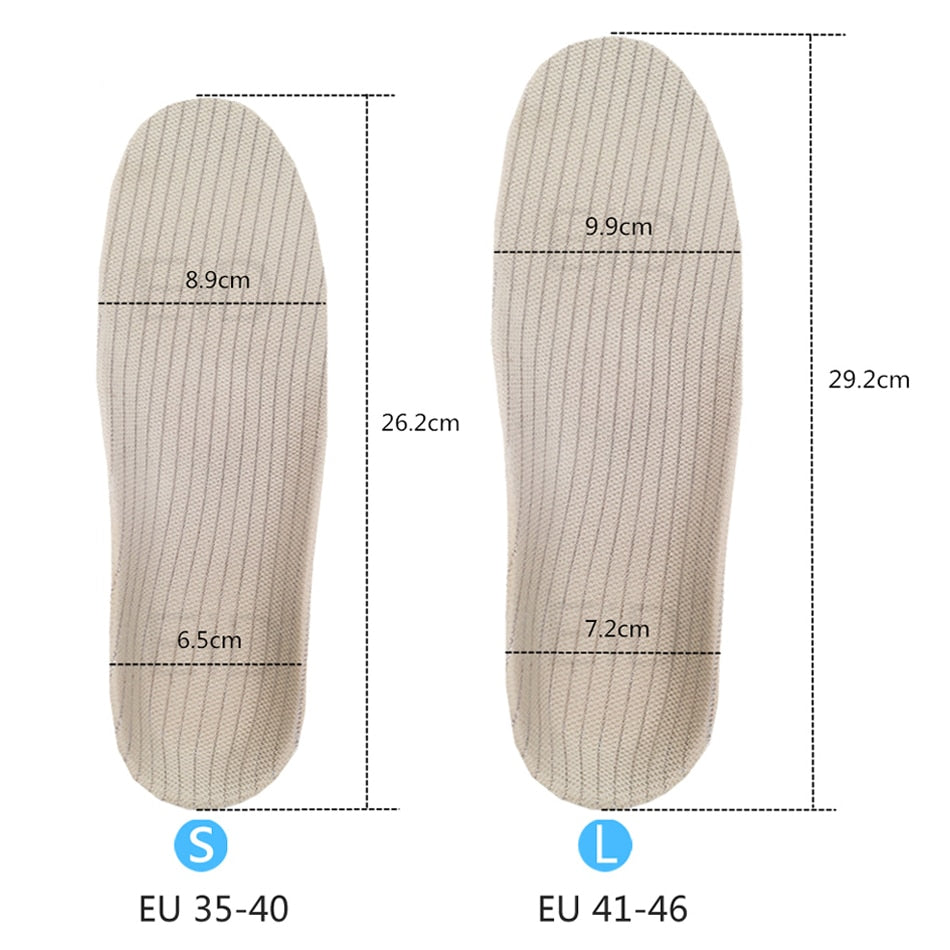Orthotic Gel Insoles Orthopedic Flat Foot Health Sole Pad For Shoes Insert Arch Support Pad For Plantar fasciitis Unisex beauty