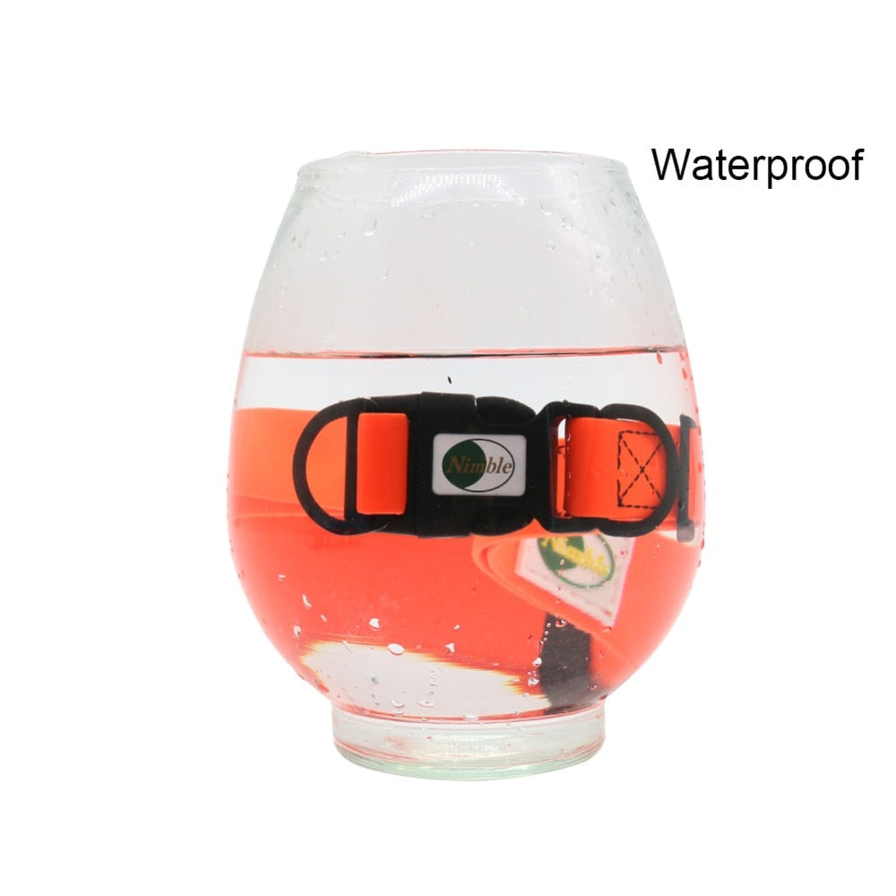 High quality pet dogs collar PVC waterproof