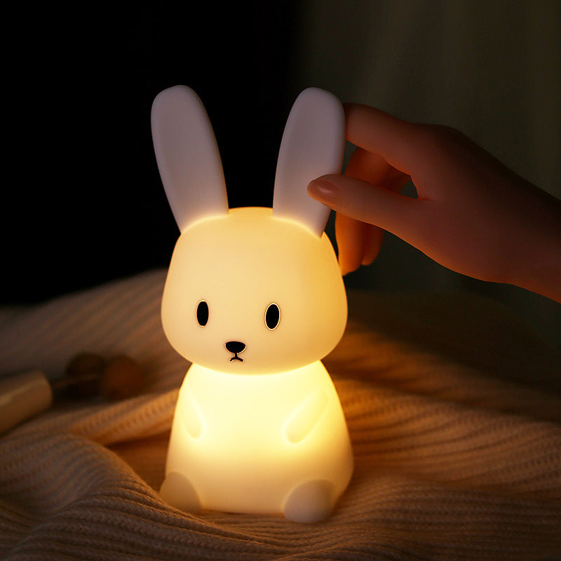 USB Rechargeable Dimming Touch Silicone Table Lamp