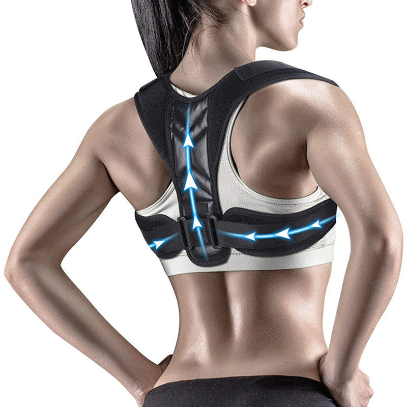 Medical Adjustable Back Posture Corrector and Shoulder Support