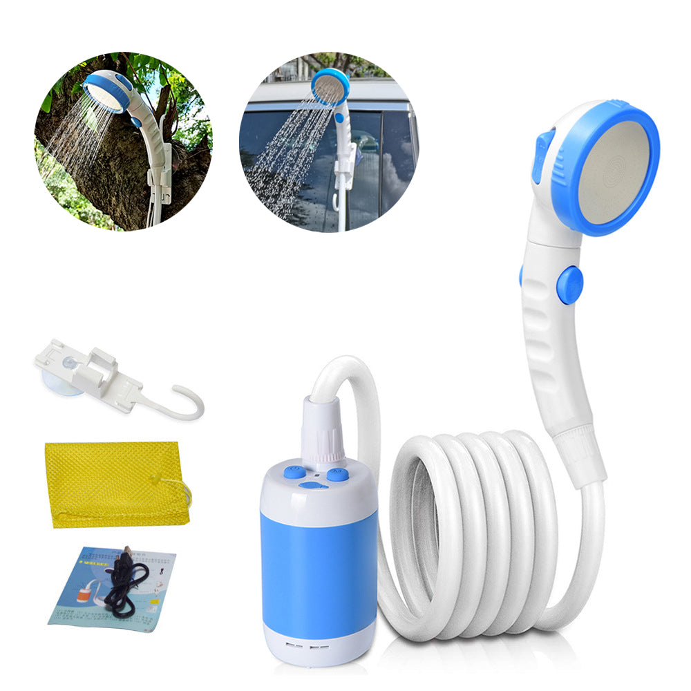 Rechargeable Bathing High Pressure Shower For Outdoor Camping