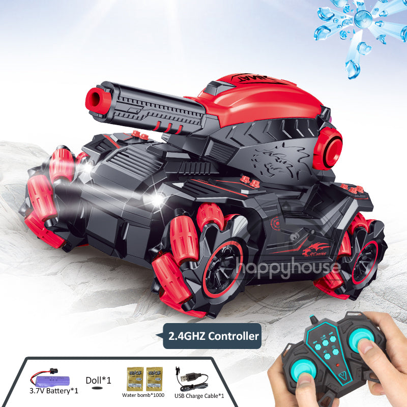 Remote Control Tank for Children Water Bomb Tank Toy