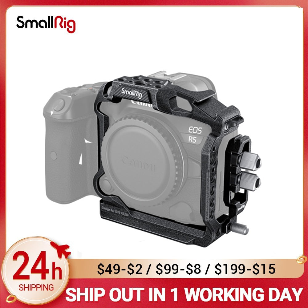 SmallRig Black Mamba Camera Half Cage for Canon EOS R5&R6