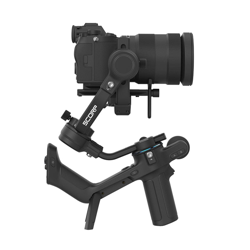 SCORP-C 3-Axis Handheld Gimbal Stabilizer Handle Grip for DSLR Camera Sony/Canon with Pole Tripod