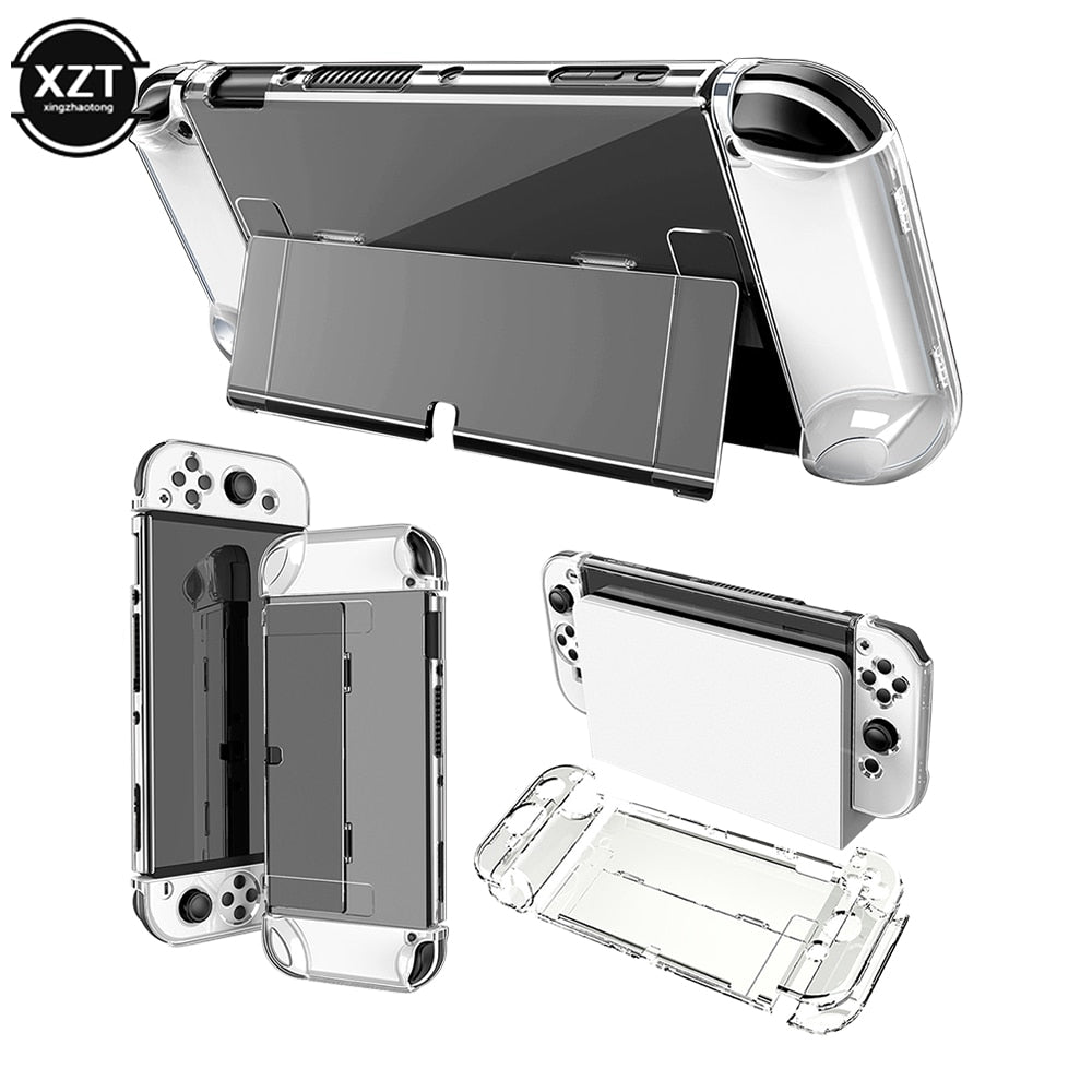 Clear Case Crystal Protect Shell for Nintendo Switch