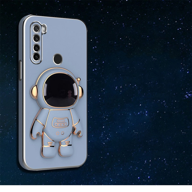 Astronaut Bracket Plating Phone Holder Case