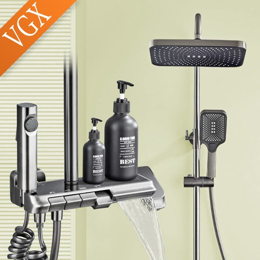 Smart Shower System with Display