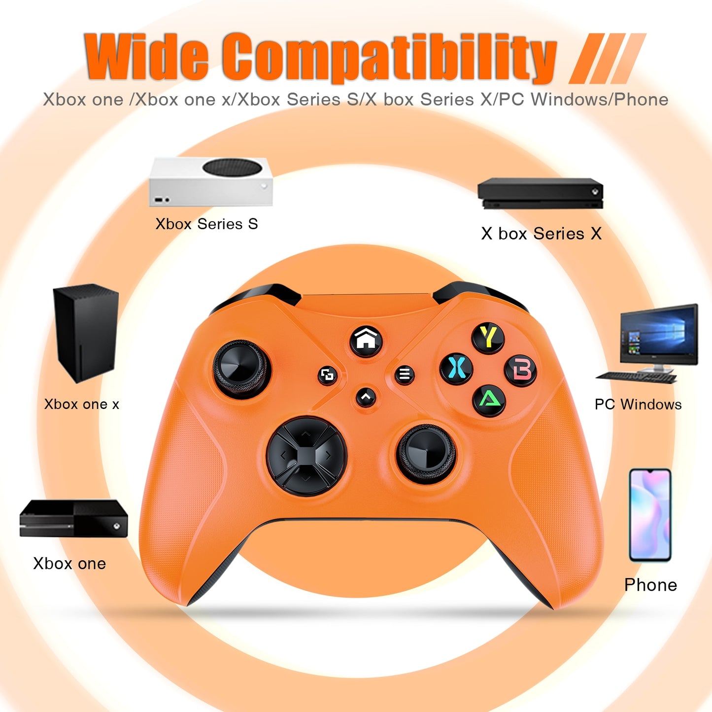 Wireless Video gamepad For All Xbox Series X/S/PC/IOS/Android/Steam