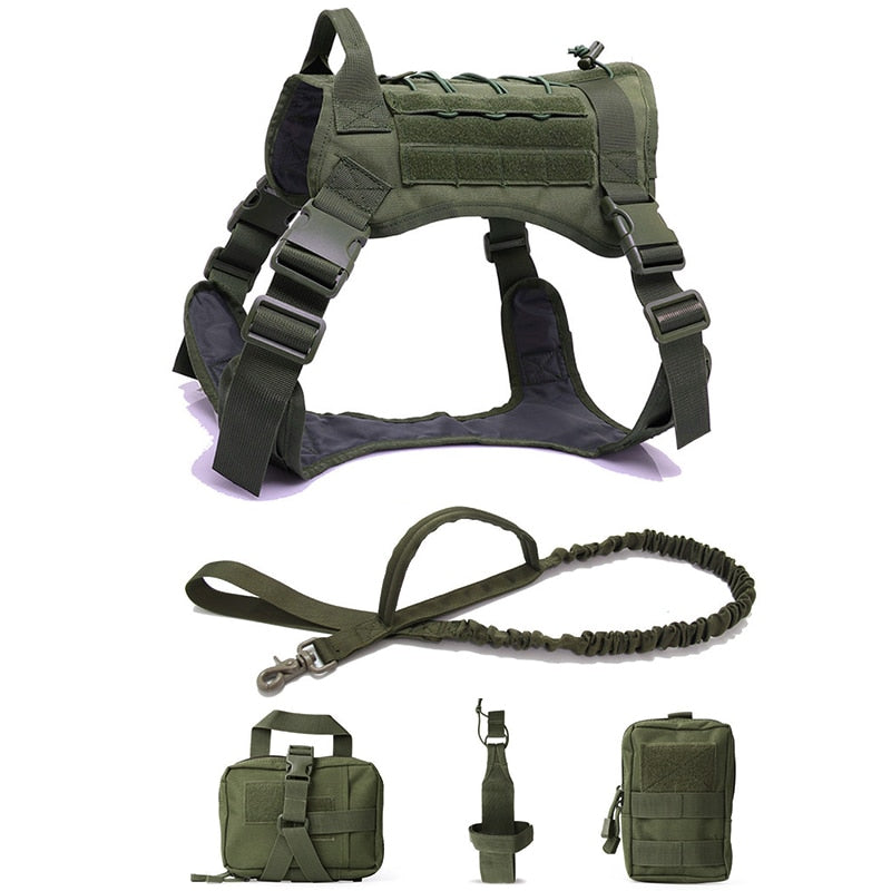 Tactical Dog Harnesses Pet Training Vest Dogs