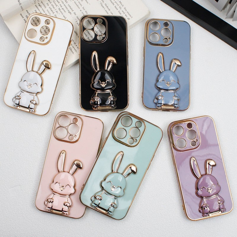 Universal Cute Rabbit Shape Mobile Phone Holders