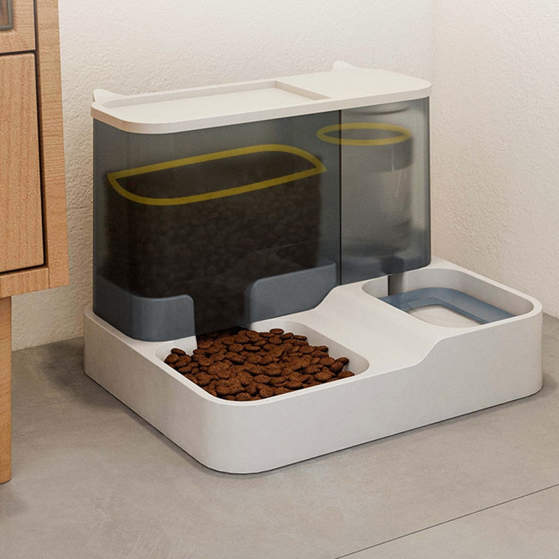 Cats Automatic Feeder Wet and Dry Separation pets