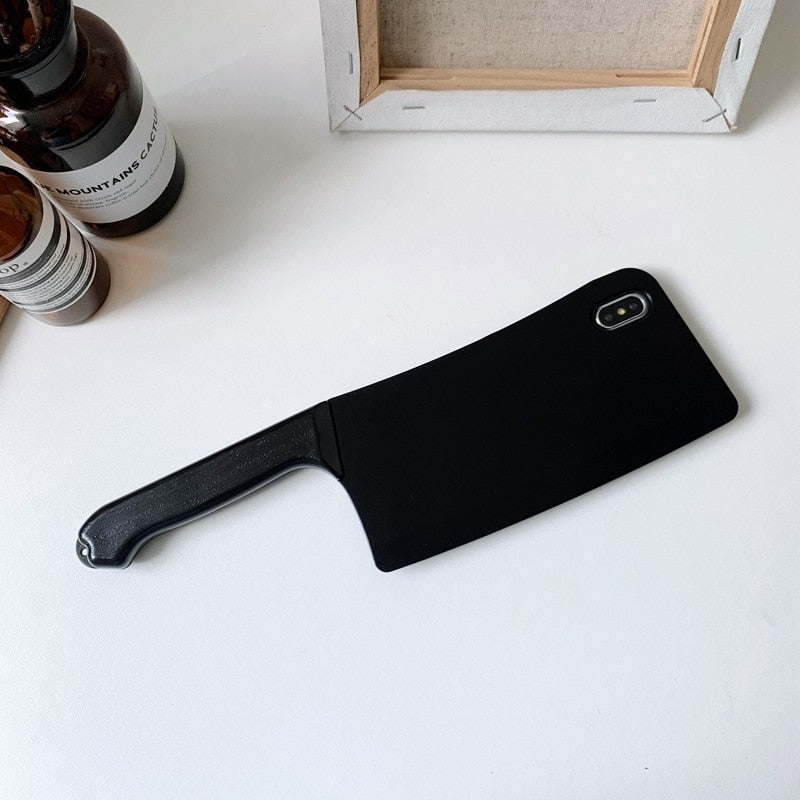 Shockproof Silicon Knife Like Phone Cover/Pouch For Iphone