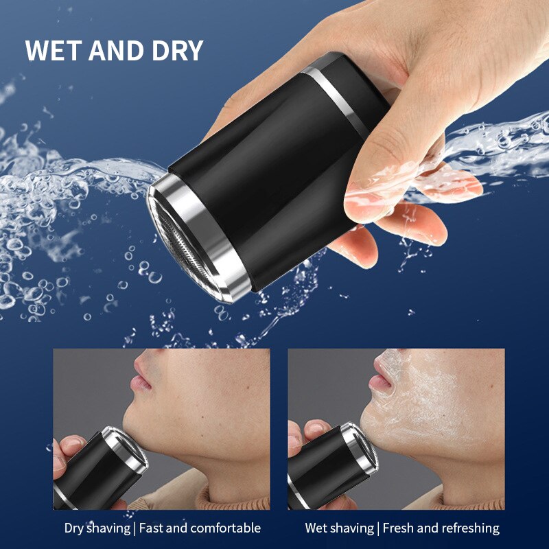 Mini Electric Rechargeable Beard Trimmer for Men