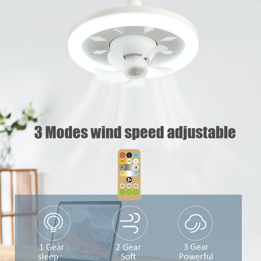 Improved Ceiling Sealing Fan Led Light And 3 Colors Remote Control