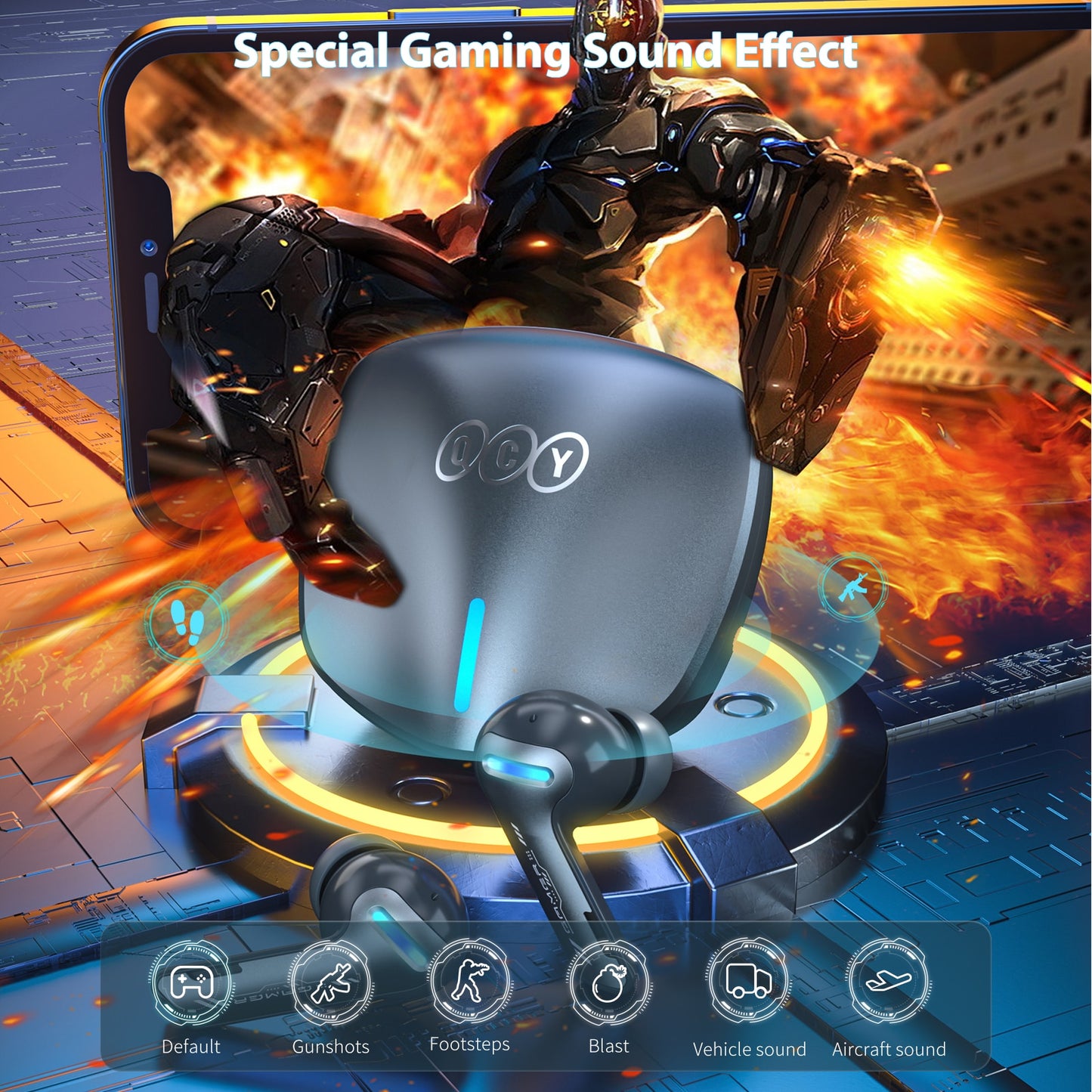 G1 Gaming Earbuds 45ms Low Latency Earphone