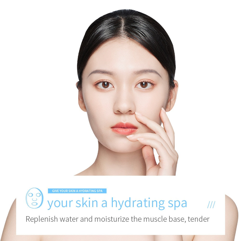 Centella Collagen Face Mask VC Moisturizing Refreshing Sheet Masks Hyaluronic Acid  Facial Mask Skin Care