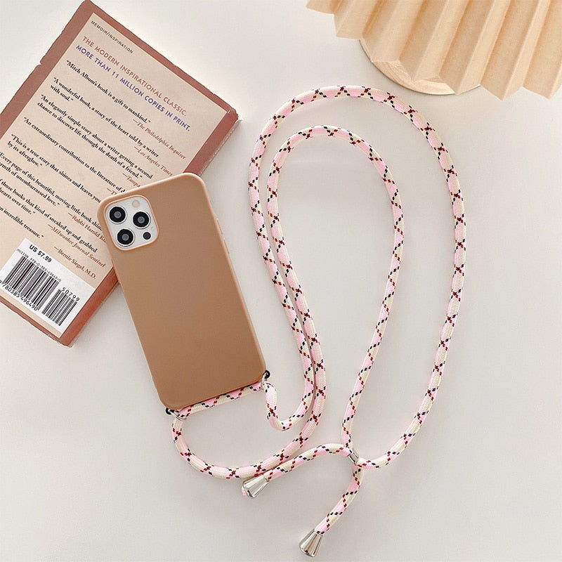 Crossbody Necklace Strap Lanyard Cord Phone Case