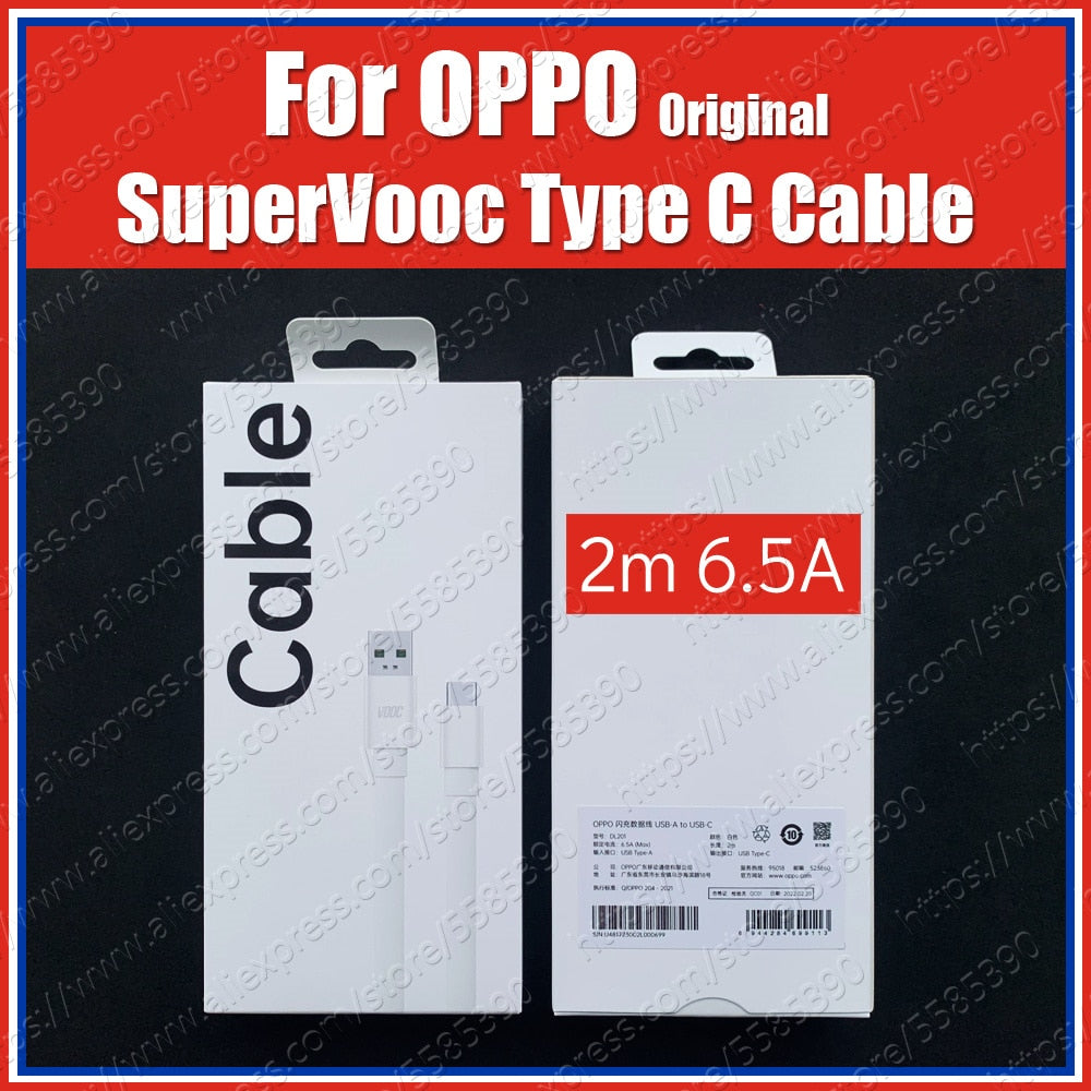 Type C Cable 2m 200cm 6.5A 65W USB