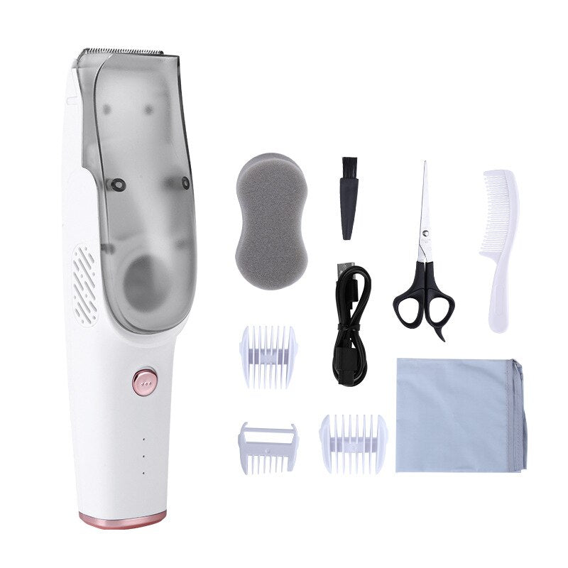 Suction Hair Clipper For Children And Adult